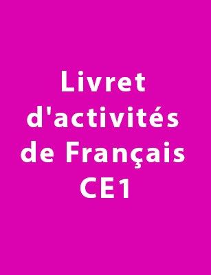 Livret d'activités de Français CE1