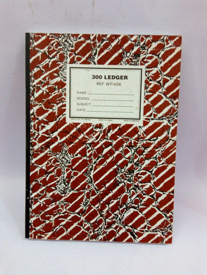 Cahier Ledger 300 Leaves Square SAFCA - Square grid / Grille carrée