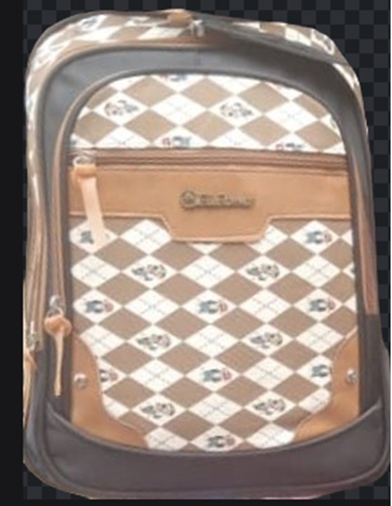 Sac à dos imprimé losanges