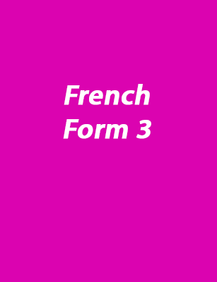 French form 3