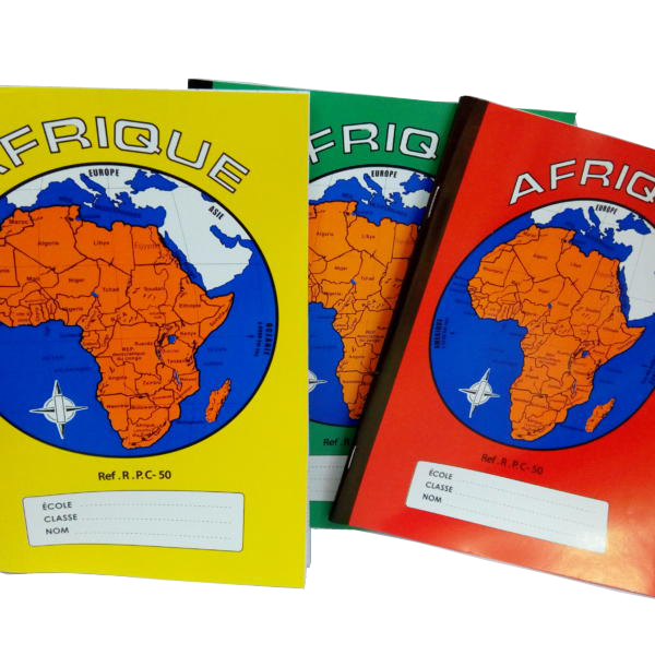 200 pages Afrique A5 - Cahier ordinaire