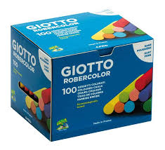 Colored Chalk / Craie de couleur