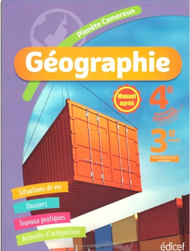 Planète Cameroun GEOGRAPHIE 4eme
