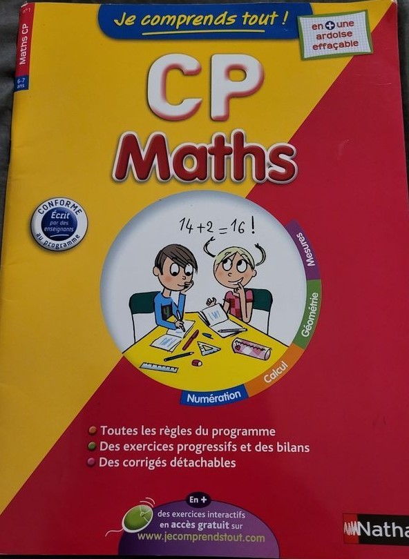 Livret d'activités de Mathématiques - CP