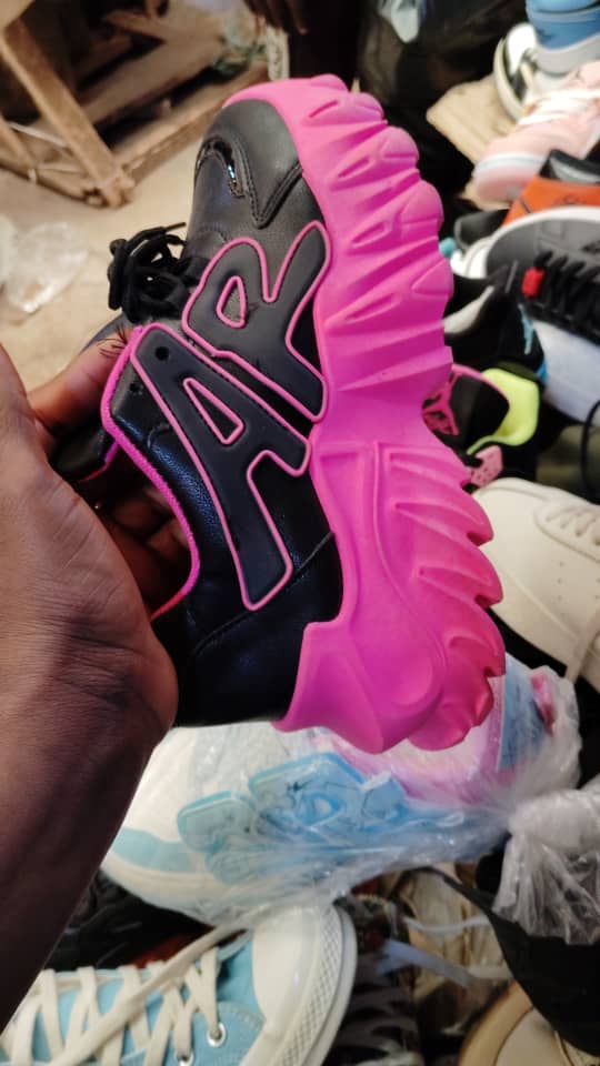 Tennis AIR noir rose P 38-42