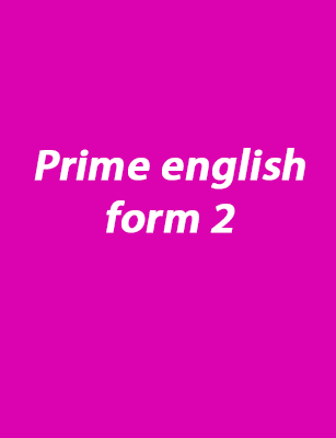 Prime english form 2