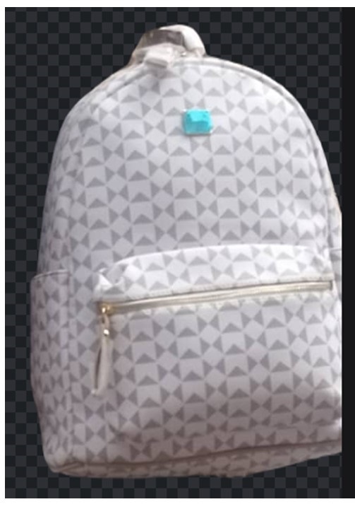 Sac à dos imprimé triangles